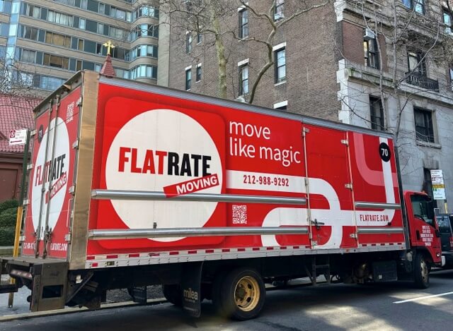 Flatrate Moving truck in NYC