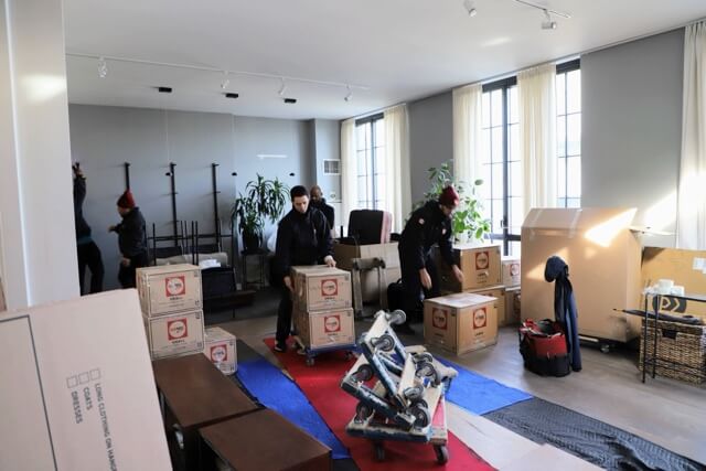 Apartment in a middle of a Flatrate move