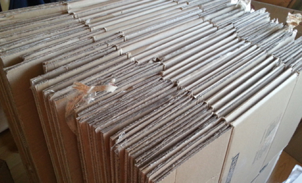A stack of folders